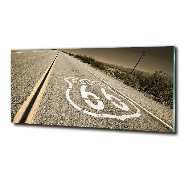 Foto schilderij op glas Weg in Californië