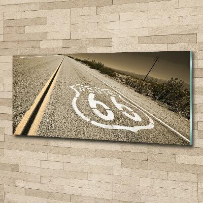 Foto schilderij op glas Weg in Californië