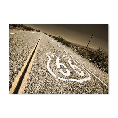 Foto schilderij op glas Weg in Californië