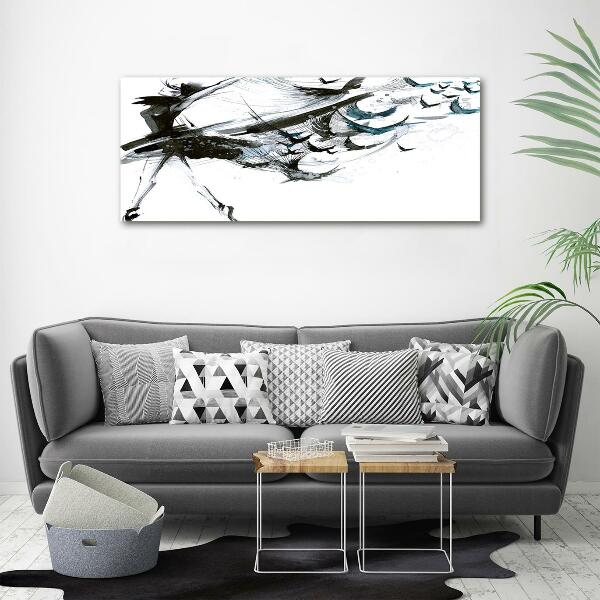 Schilderij op glas Ballerina