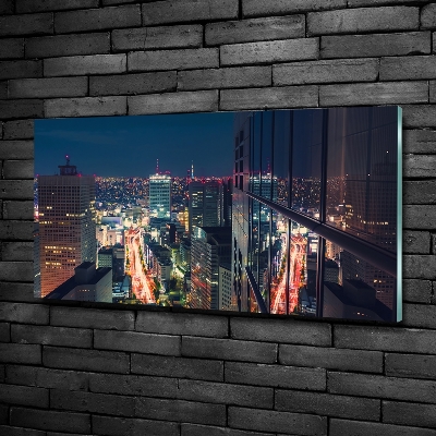 Schilderij op glas Tokio, Japan