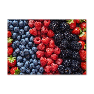 Foto schilderij op glas Bosvruchten