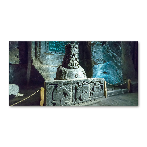 Schilderij op glas Zoutmijn