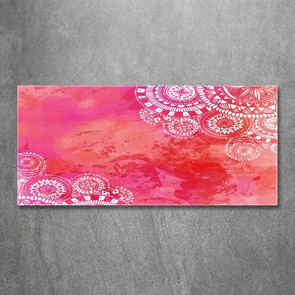 Schilderij op glas Ornamenten