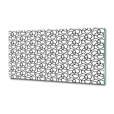 Glazen schilderij Geometrische achtergrond