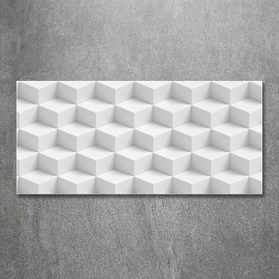 Schilderij op glas 3D-abstractie