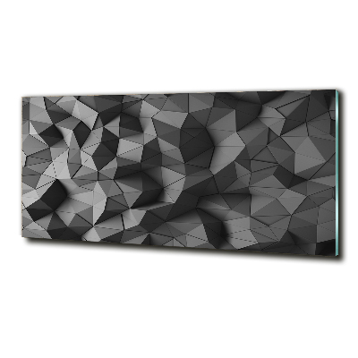 Schilderij glas Abstracte 3D-achtergrond