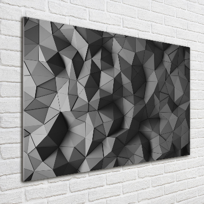 Schilderij glas Abstracte 3D-achtergrond