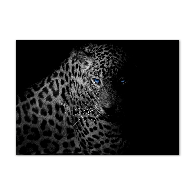 Schilderij op glas Luipaard