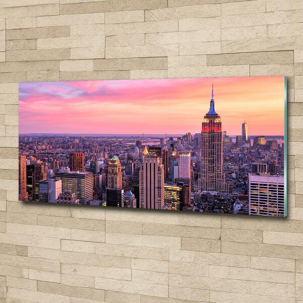 Glazen schilderij New York West