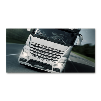 Foto schilderij op glas Vrachtwagen