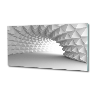 Glazen schilderij Abstracte tunnel