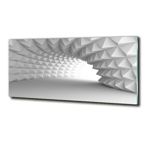 Glazen schilderij Abstracte tunnel