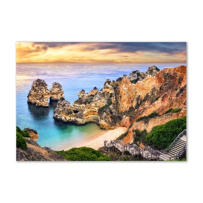 Schilderij glas Lagos Portugal