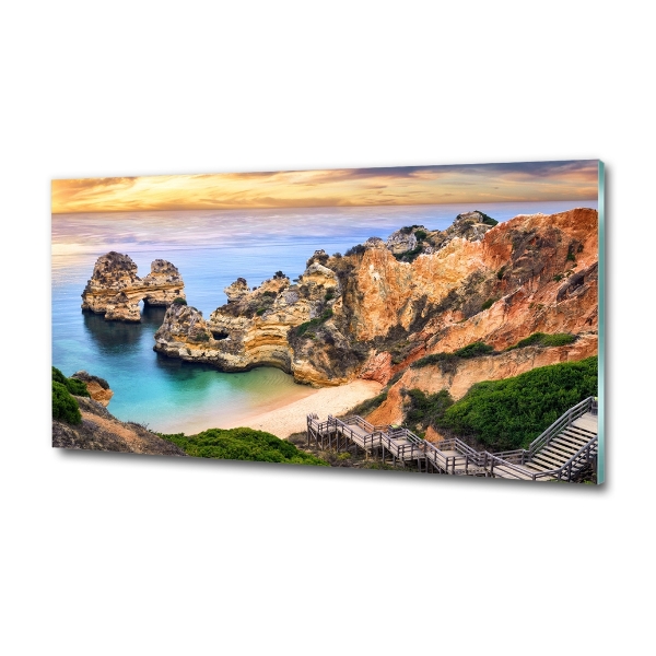 Schilderij glas Lagos Portugal