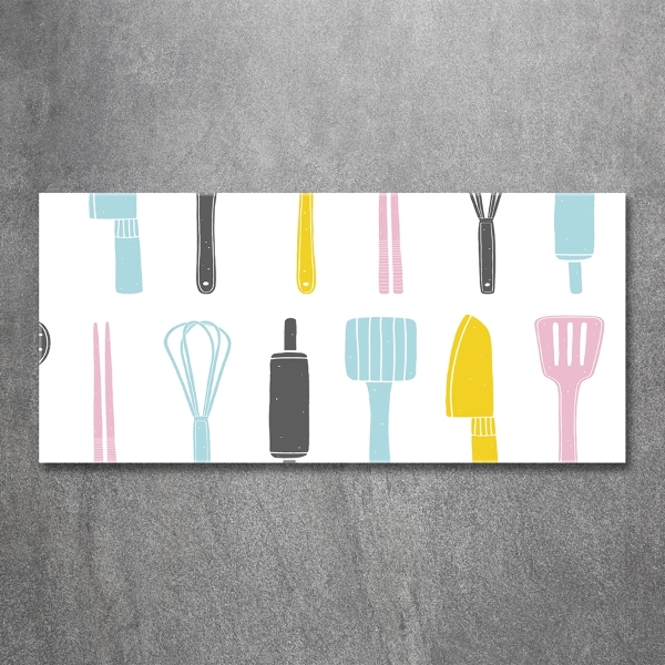 Glazen schilderij Keukengerei