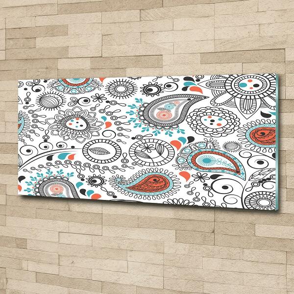 Glazen schilderij Ornamenten