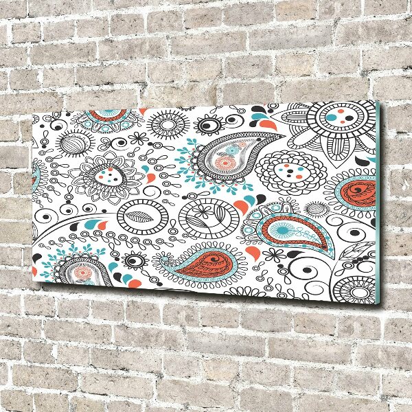 Glazen schilderij Ornamenten