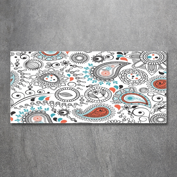 Glazen schilderij Ornamenten