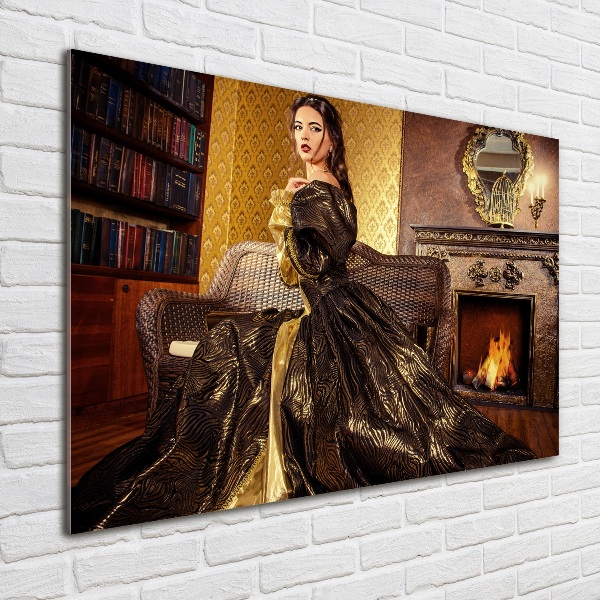 Schilderij op glas Aristocraat