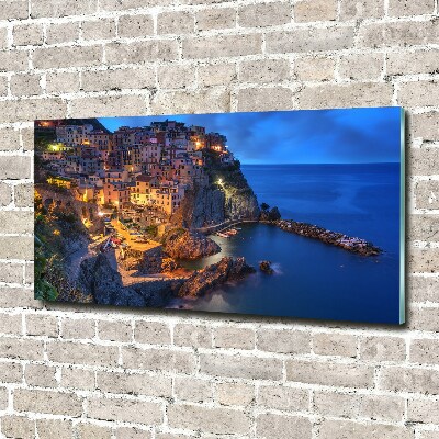 Schilderij op glas Manarola Italië