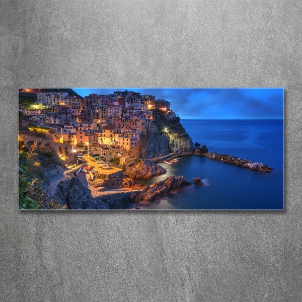 Schilderij op glas Manarola Italië