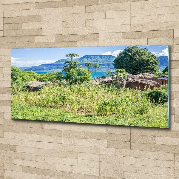 Schilderij op glas Malawimeer