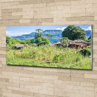 Schilderij op glas Malawimeer