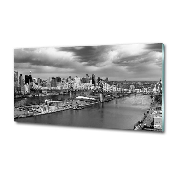 Schilderij glas New York