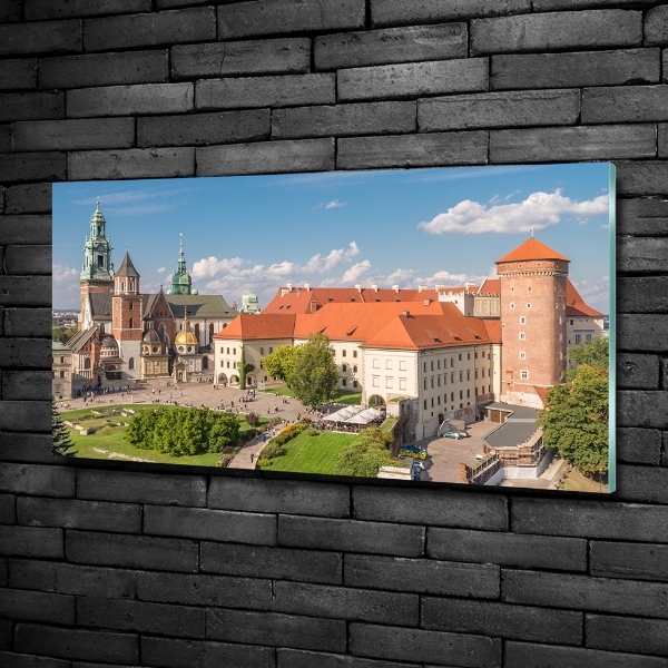 Glazen schilderij Krakau, Polen