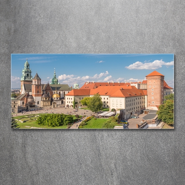 Glazen schilderij Krakau, Polen