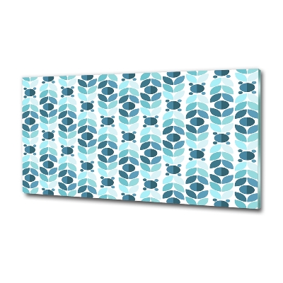 Schilderij glas Geometrische achtergrond