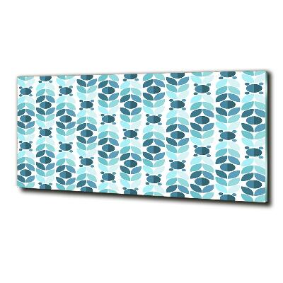 Schilderij glas Geometrische achtergrond