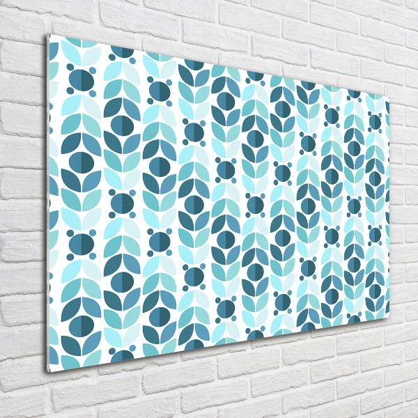 Schilderij glas Geometrische achtergrond