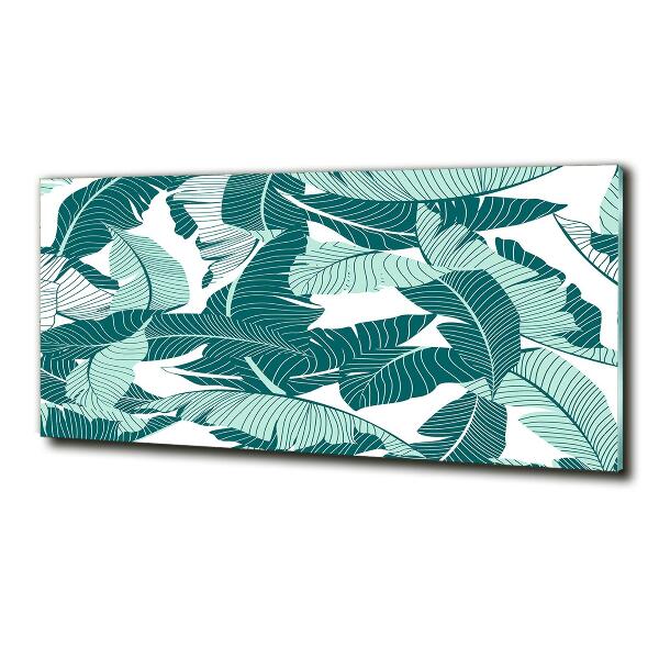 Glazen schilderij Palmbomen