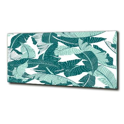 Glazen schilderij Palmbomen