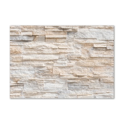 Glazen schilderij Bakstenen muur