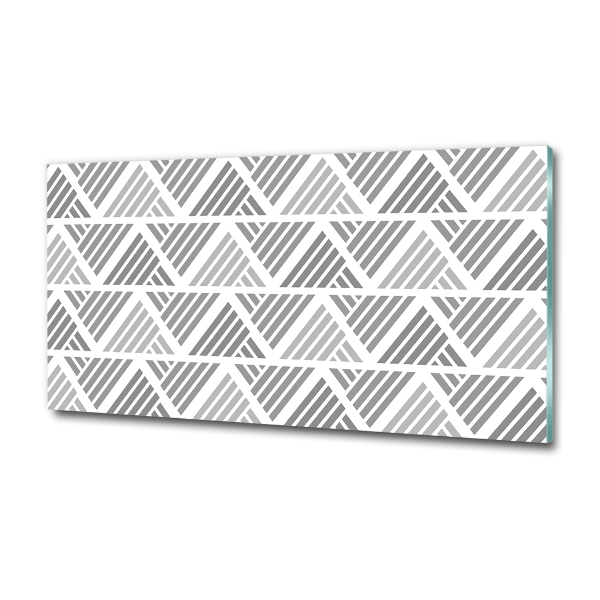 Schilderij op glas Geometrische achtergrond