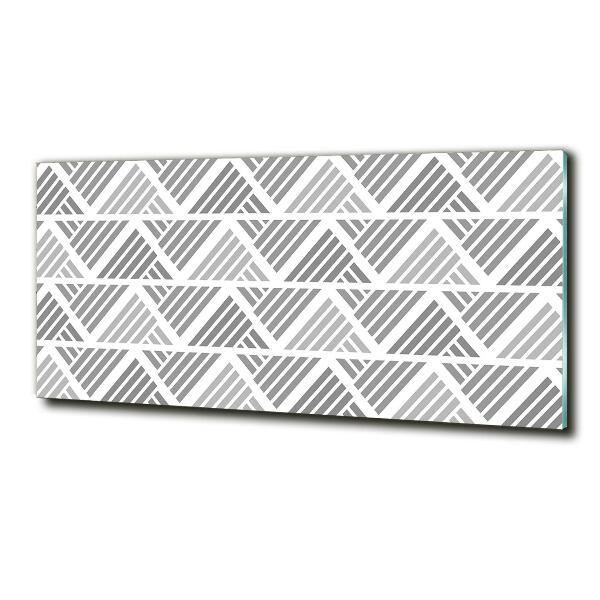 Schilderij op glas Geometrische achtergrond