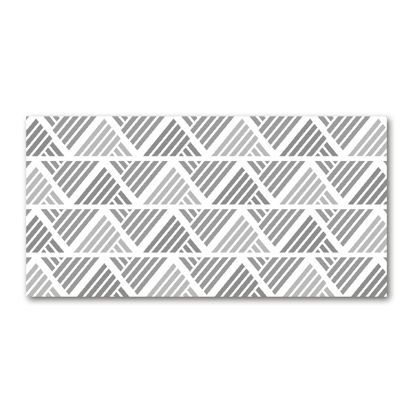 Schilderij op glas Geometrische achtergrond