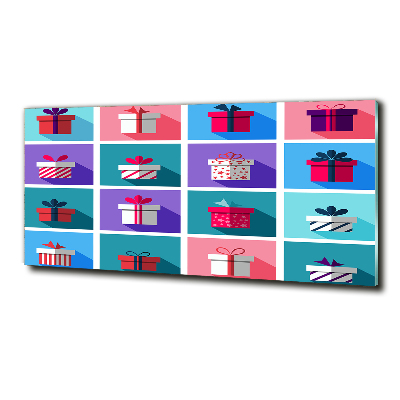 Foto schilderij op glas Cadeaus