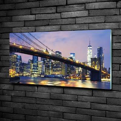 Glazen schilderij Brooklynbrug