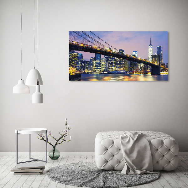 Glazen schilderij Brooklynbrug