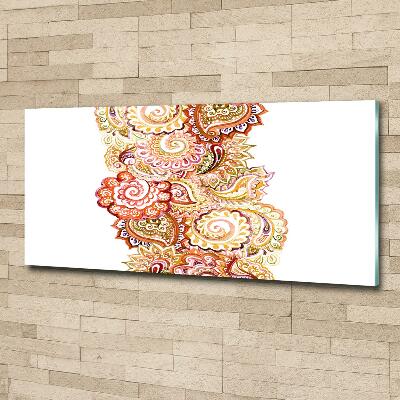 Schilderij op glas Ornamenten