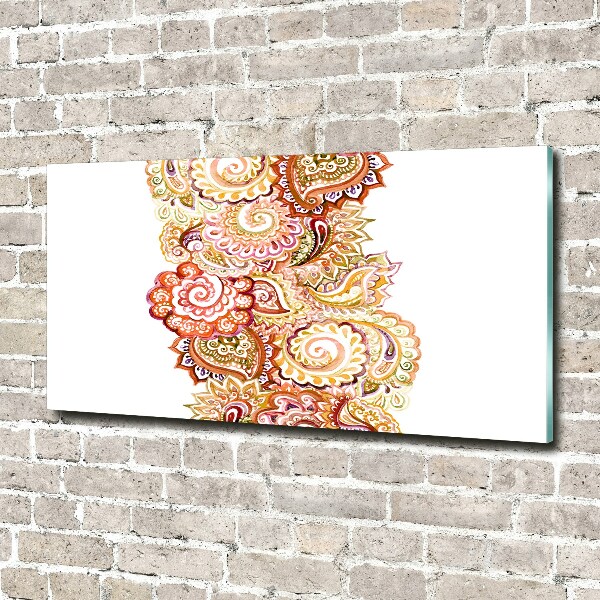 Schilderij op glas Ornamenten