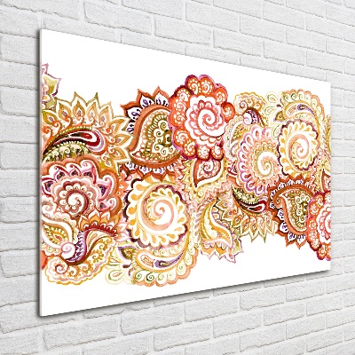 Schilderij op glas Ornamenten