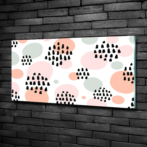 Foto schilderij op glas Abstracte achtergrond