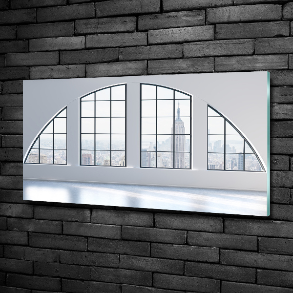 Foto schilderij op glas Ruim interieur