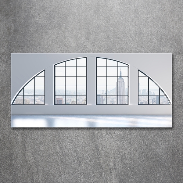 Foto schilderij op glas Ruim interieur