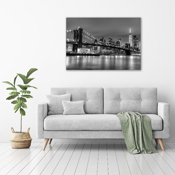 Glazen schilderij Brooklynbrug